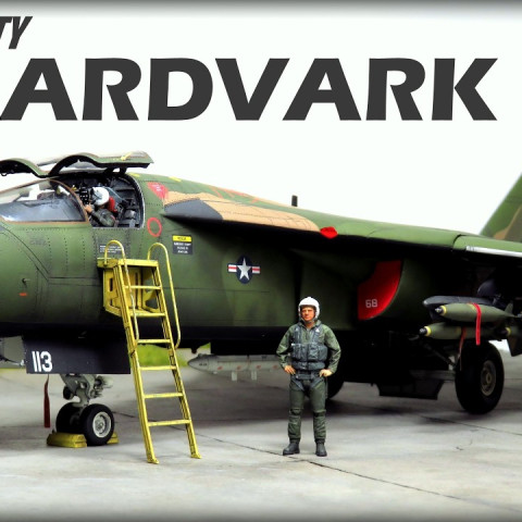 Super-detailed build of the mighty 1/48 F-111A Aardvark (HobbyBoss kit) by Ugur Kenel / FUN CLUB