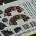 Shop DH.81A Tiger Moth - Interior 3D Decal with 3D printed parts for ICM kit (1/32) Scale Plastic Models Kits. Accessories and Resin Parts. Reskit online Store