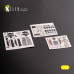 Shop F-104 A/C - interior 3D decals for Italeri kit (1/32) Scale Plastic Models Kits. Accessories and Resin Parts. Reskit online Store