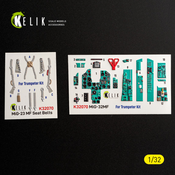 MiG-23 MF - interior 3D decals for Trumpeter kit (1/32) Shop MiG-23 MF - interior 3D decals for Trumpeter kit (1/32) Scale Plastic Models Kits. Accessories and Resin Parts. Reskit online Store