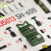 Shop SH-60B interior 3D decals for Kitty Hawk / Zimimodel (1/35) Scale Plastic Models Kits. Accessories and Resin Parts. Reskit online Store