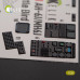 Shop AH-6J/MH6J Little Bird interior 3D decals for Zimi models/KittyHawk (1/35) Scale Plastic Models Kits. Accessories and Resin Parts. Reskit online Store