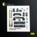 Shop FW-190A-6 - interior 3D decals for Border Models kit (1/35) Scale Plastic Models Kits. Accessories and Resin Parts. Reskit online Store