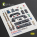 Shop FW-190A-6 - interior 3D decals for Border Models kit (1/35) Scale Plastic Models Kits. Accessories and Resin Parts. Reskit online Store