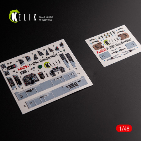 F-105G Thunderchief - interior 3D decals for HobbyBoss kit (1/48) Shop F-105G Thunderchief - interior 3D decals for HobbyBoss kit (1/48) Scale Plastic Models Kits. Accessories and Resin Parts. Reskit online Store