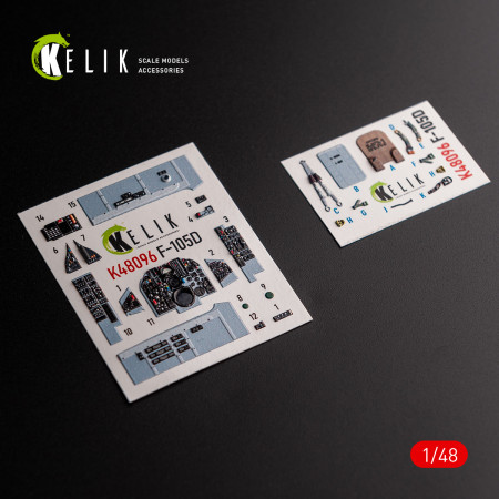 F-105D Thunderchief - interior 3D decals for HobbyBoss kit (1/48) Shop F-105D Thunderchief - interior 3D decals for HobbyBoss kit (1/48) Scale Plastic Models Kits. Accessories and Resin Parts. Reskit online Store