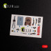 Shop F-105D Thunderchief - interior 3D decals for HobbyBoss kit (1/48) Scale Plastic Models Kits. Accessories and Resin Parts. Reskit online Store
