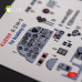 Shop IL-2M3 - interior 3D decals for Academy/Accurate Miniatures kit (1/48) Scale Plastic Models Kits. Accessories and Resin Parts. Reskit online Store