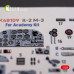 Shop IL-2M3 - interior 3D decals for Academy/Accurate Miniatures kit (1/48) Scale Plastic Models Kits. Accessories and Resin Parts. Reskit online Store