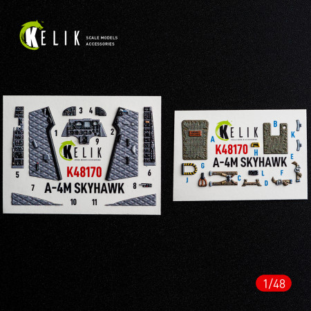 A-4M SKYHAWK - interior 3D decals for Hasegawa kit (1/48) Shop A-4M SKYHAWK - interior 3D decals for Hasegawa kit (1/48) Scale Plastic Models Kits. Accessories and Resin Parts. Reskit online Store