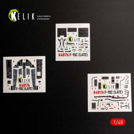 F-15C (Late) - interior 3D decals for Hasegawa kit (1/48) Shop F-15C (Late) - interior 3D decals for Hasegawa kit (1/48) Scale Plastic Models Kits. Accessories and Resin Parts. Reskit online Store