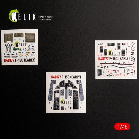 F-15C (Early) - interior 3D decals for Hasegawa kit (1/48) Shop F-15C (Early) - interior 3D decals for Hasegawa kit (1/48) Scale Plastic Models Kits. Accessories and Resin Parts. Reskit online Store