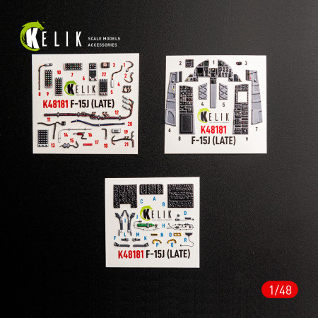 F-15J (Late) - interior 3D decals for Hasegawa kit (1/48) Shop F-15J (Late) - interior 3D decals for Hasegawa kit (1/48) Scale Plastic Models Kits. Accessories and Resin Parts. Reskit online Store