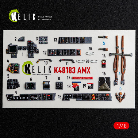 AMX - interior 3D decals for HobbyBoss kit (1/48) Shop AMX - interior 3D decals for HobbyBoss kit (1/48) Scale Plastic Models Kits. Accessories and Resin Parts. Reskit online Store