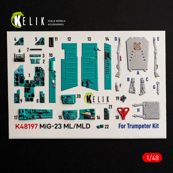 MiG-23 ML/MLD - interior 3D decals for Trumpeter kit (1/48) Shop MiG-23 ML/MLD - interior 3D decals for Trumpeter kit (1/48) Scale Plastic Models Kits. Accessories and Resin Parts. Reskit online Store