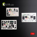 Shop F-15I IAF RA`AM - interior 3D decals for GWH kit (1/48) Scale Plastic Models Kits. Accessories and Resin Parts. Reskit online Store
