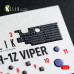 Shop AH-1Z VIPER - interior 3D decals for KittyHawk/Zimi model kit (1/48) Scale Plastic Models Kits. Accessories and Resin Parts. Reskit online Store