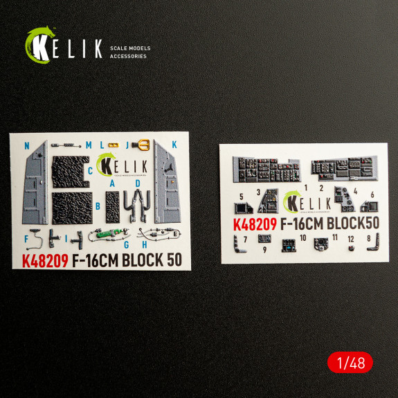 F-16CM - interior 3D decals for GWH kit (1/48) Shop F-16CM - interior 3D decals for GWH kit (1/48) Scale Plastic Models Kits. Accessories and Resin Parts. Reskit online Store
