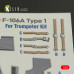 F-106A Delta Dart Type 1 - interior 3D decals for Trumpeter kit (1/48) Shop F-106A Delta Dart Type 1 - interior 3D decals for Trumpeter kit (1/48) Scale Plastic Models Kits. Accessories and Resin Parts. Reskit online Store