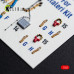 Shop MB-326 - interior 3D decals for Italeri kit (1/48) Scale Plastic Models Kits. Accessories and Resin Parts. Reskit online Store