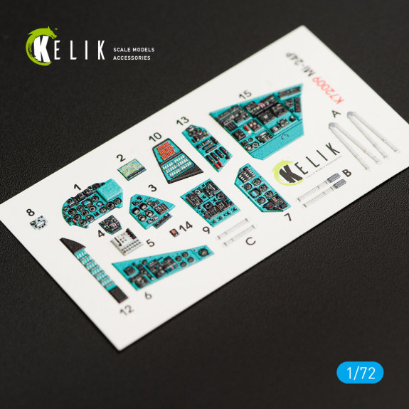 MI-24P interior 3D decals for Zvezda kit (1/72) Shop MI-24P interior 3D decals for Zvezda kit (1/72) Scale Plastic Models Kits. Accessories and Resin Parts. Reskit online Store