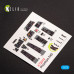 Shop F-4D "Phantom II" interior 3D decals for FineMolds kit (1/72) Scale Plastic Models Kits. Accessories and Resin Parts. Reskit online Store