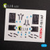 Shop F-15I IAF Ra`am - interior 3D decals for GWH kit (1/72) Scale Plastic Models Kits. Accessories and Resin Parts. Reskit online Store