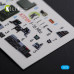 Shop F-16 MLU interior 3D decals for Revell kit (1/72) Scale Plastic Models Kits. Accessories and Resin Parts. Reskit online Store