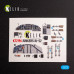 Shop Ju-52 - interior 3D decals for Italeri kit (1/72) Scale Plastic Models Kits. Accessories and Resin Parts. Reskit online Store
