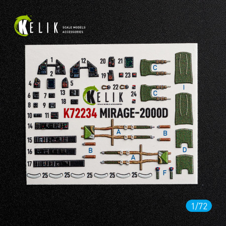 Mirage-2000D - interior 3D decals for DreamModel kit (1/72) Shop Mirage-2000D - interior 3D decals for DreamModel kit (1/72) Scale Plastic Models Kits. Accessories and Resin Parts. Reskit online Store