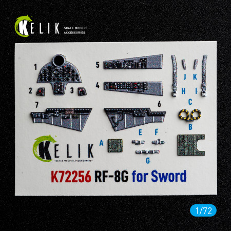RF-8G - interior 3D decals for Sword kit (1/72) Shop RF-8G - interior 3D decals for Sword kit (1/72) Scale Plastic Models Kits. Accessories and Resin Parts. Reskit online Store
