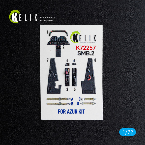 SMB.2 - interior 3D decals for Azur kit (1/72) Shop SMB.2 - interior 3D decals for Azur kit (1/72) Scale Plastic Models Kits. Accessories and Resin Parts. Reskit online Store