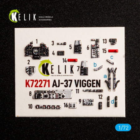 AJ-37 Viggen - interior 3D decals for Special Hobby kit (1/72) Shop AJ-37 Viggen - interior 3D decals for Special Hobby kit (1/72) Scale Plastic Models Kits. Accessories and Resin Parts. Reskit online Store