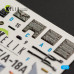 F/A-18A - interior 3D decals for Academy 12411 kit (1/72) Shop F/A-18A - interior 3D decals for Academy 12411 kit (1/72) Scale Plastic Models Kits. Accessories and Resin Parts. Reskit online Store