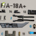 USMC F/A-18+ - interior 3D decals for Academy 12411 kit (1/72) Shop USMC F/A-18+ - interior 3D decals for Academy 12411 kit (1/72) Scale Plastic Models Kits. Accessories and Resin Parts. Reskit online Store