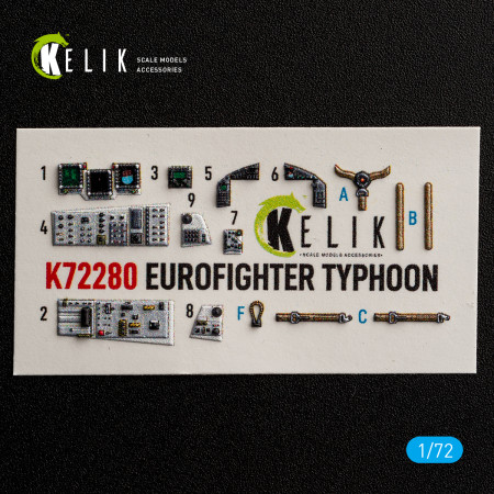 Eurofighter Typhoon - interior 3D decals for Hasegawa kit (1/72) Shop Eurofighter Typhoon - interior 3D decals for Hasegawa kit (1/72) Scale Plastic Models Kits. Accessories and Resin Parts. Reskit online Store