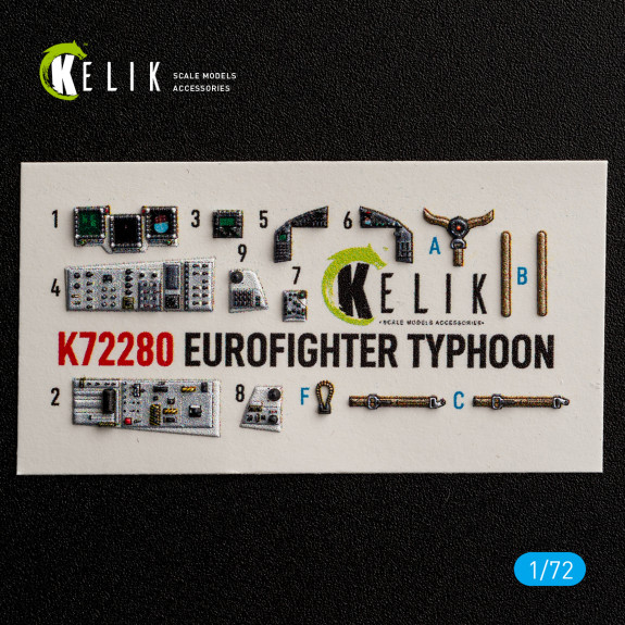 Eurofighter Typhoon - interior 3D decals for Hasegawa kit (1/72) Shop Eurofighter Typhoon - interior 3D decals for Hasegawa kit (1/72) Scale Plastic Models Kits. Accessories and Resin Parts. Reskit online Store