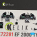 Eurofighter Typhoon EF-2000 - interior 3D decals for Italeri kit (1/72) Shop Eurofighter Typhoon EF-2000 - interior 3D decals for Italeri kit (1/72) Scale Plastic Models Kits. Accessories and Resin Parts. Reskit online Store
