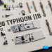 Eurofighter Typhoon EF-2000 - interior 3D decals for Italeri kit (1/72) Shop Eurofighter Typhoon EF-2000 - interior 3D decals for Italeri kit (1/72) Scale Plastic Models Kits. Accessories and Resin Parts. Reskit online Store