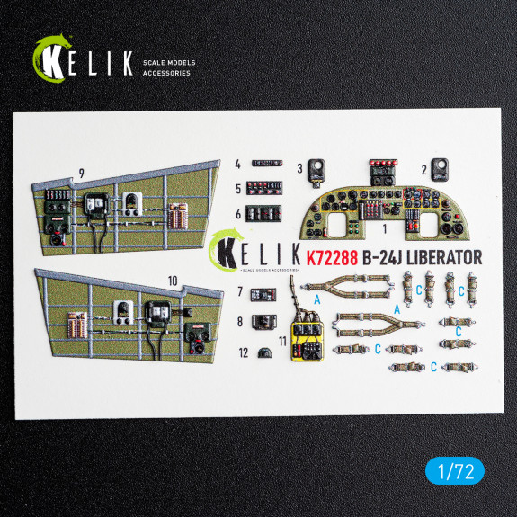 B-24J - interior 3D decals for Hasegawa kit (1/72) Shop B-24J - interior 3D decals for Hasegawa kit (1/72) Scale Plastic Models Kits. Accessories and Resin Parts. Reskit online Store