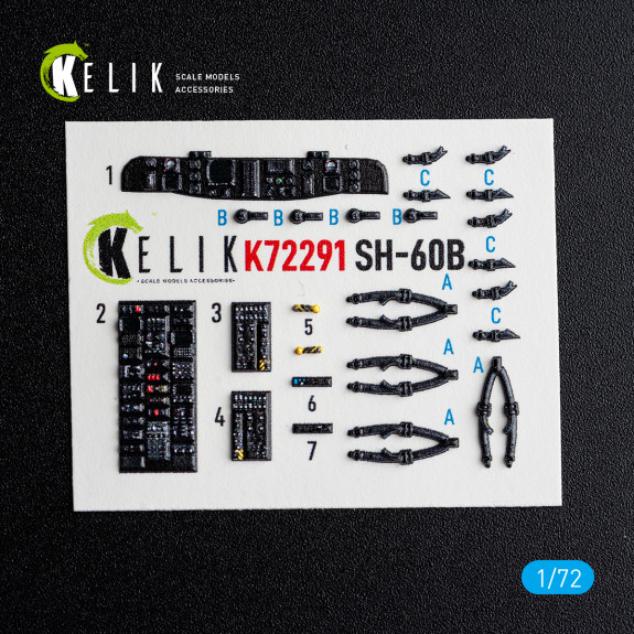 SH-60B Seahawkk - interior 3D decals for Hasegawa kit (1/72) Shop SH-60B Seahawkk - interior 3D decals for Hasegawa kit (1/72) Scale Plastic Models Kits. Accessories and Resin Parts. Reskit online Store