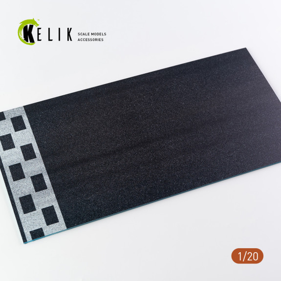 Shop F1 Start Position  Base - Acrylic 3 mm (180 x 357 mm) (210 g) (1/20) Scale Plastic Models Kits. Accessories and Resin Parts. Reskit online Store