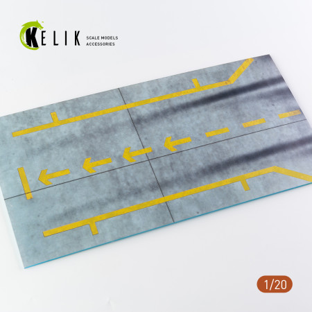 Shop Pit-F1 Pitstop Type 1  Base - Acrylic 3 mm (180 x 357 mm) (210 g) (1/20) Scale Plastic Models Kits. Accessories and Resin Parts. Reskit online Store