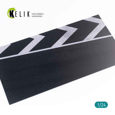 Shop Asphalt road race track  Base - Acrylic 3 mm (180 x 357 mm)  (1/24) Scale Plastic Models Kits. Accessories and Resin Parts. Reskit online Store