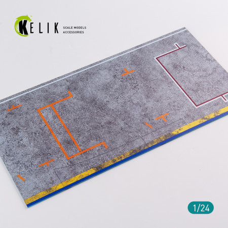 Shop Pitstop 24 Hours of Le Mans  type 1 Base - Acrylic 3 mm (180 x 357 mm) (210 g) (1/24) Scale Plastic Models Kits. Accessories and Resin Parts. Reskit online Store