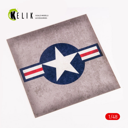 Shop US Roundel - Acrylic 3 mm (240 x 240 mm) (190g) (1/72 - 1/48) Scale Plastic Models Kits. Accessories and Resin Parts. Reskit online Store