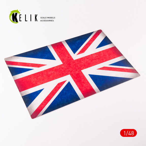 Shop United Kingdom Flag - Acrylic 3 mm (410 x 270 mm) (410 g) (1/48) Scale Plastic Models Kits. Accessories and Resin Parts. Reskit online Store