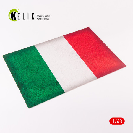 Shop Italy Flag - Acrylic 3 mm (410 x 270 mm) (410 g) (1/48) Scale Plastic Models Kits. Accessories and Resin Parts. Reskit online Store