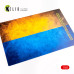 Shop Ukraine Flag - Base - Acrylic 3 mm (410 x 270 mm) (410 g) (1/72 - 1/32) Scale Plastic Models Kits. Accessories and Resin Parts. Reskit online Store