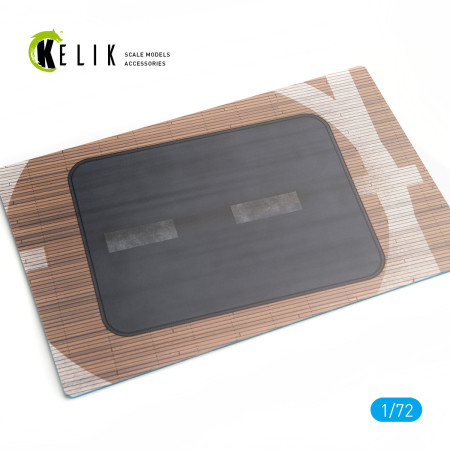 Shop IJN KAGA 1941 Base - Acrylic 3 mm (280 x 180 mm) (170 g) (1/72) Scale Plastic Models Kits. Accessories and Resin Parts. Reskit online Store